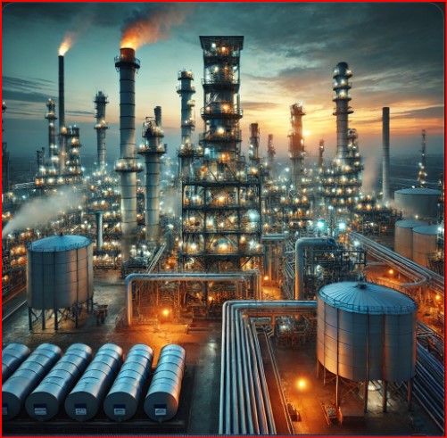 oil refinery