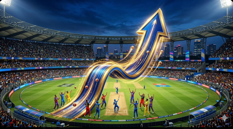 IPL brand value growth chart 2008 to 2024